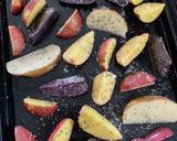 粉チーズ消費に☆ポテトのオーブン焼き作り方6写真