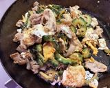 苦味を押さえた　ゴーヤーチャンプルー作り方12写真