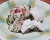 はもの梅とろろ添え作り方3写真