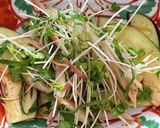 水茄子と香味野菜和え作り方4写真