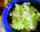 切って混ぜるだけ！レタス美容丼♡作り方11写真