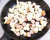 カリフラワーのペペロンチーノ♫作り方4写真