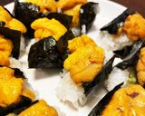 美味しいすぎ！ハーフ軍艦巻き（ウニ）作り方5写真