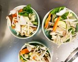 全てレンジもやし入塩麻婆味甘酢酢豚作り方11写真