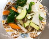 全てレンジもやし入塩麻婆味甘酢酢豚作り方12写真