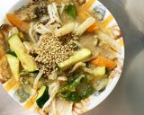 全てレンジもやし入塩麻婆味甘酢酢豚作り方17写真