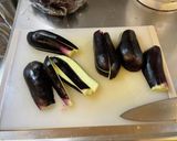 ナスの醤油炒め作り方1写真