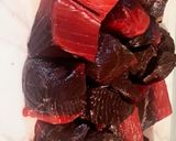 ジップロックで簡単！マグロ血合いしぐれ煮作り方1写真