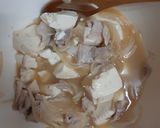 節約！レンチン☆めんつゆ豚肉豆腐作り方4写真