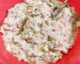 刻んで和えて栄養満点!なっとうふ丼作り方5写真