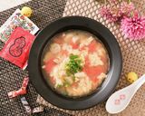 鶏かわ餃子の中華スープ♪作り方7写真