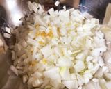 クリームチーズinハンバーグ弁当作り方1写真