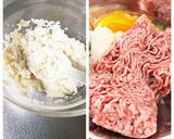 クリームチーズinハンバーグ弁当作り方2写真