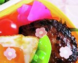 のっけ弁☆ハンバーグ&目玉焼き☆作り方3写真