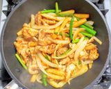 豚ロースとニンニクの芽とポテトの中華炒め作り方6写真