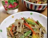 母の味♡ 具沢山のキンピラ♬作り方13写真