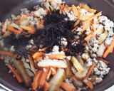 ひじきとさつま揚げの甘辛豚そぼろ炒め作り方5写真