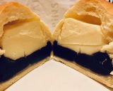 業スのチーズケーキとこしあん使用あんぱん作り方8写真