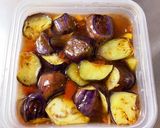 トマト中華スープでナスの煮浸し作り方3写真