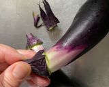 茄子　レンチン蒸し作り方1写真