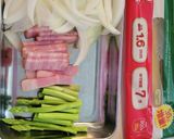 アスパラとベーコンのトマトクリームパスタ作り方1写真