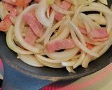 アスパラとベーコンのトマトクリームパスタ作り方3写真