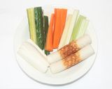 3種のディップソースの野菜スティック作り方1写真