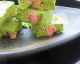 〖抹茶アイス×ドライいちごチョコサンド〗作り方7写真