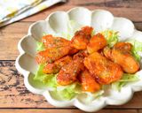 タラの米粉焼きケチャップ絡め☆作り方7写真