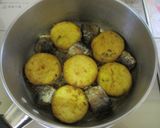がんもと鰯缶のカレー風煮・１食１００円！作り方4写真