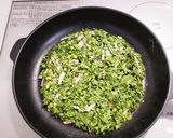春菊のチヂミ〜チーズのせ作り方3写真