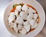 水晶鶏で作る鶏むね肉の南蛮漬けと卵スープ作り方9写真