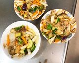 簡単韓国風スープ炒味豚こま大根青椒肉絲風作り方15写真