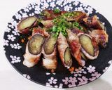 丸ごと茄子の豚バラ巻き作り方5写真
