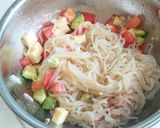 低糖質！アボカドチートマしらたき冷パスタ作り方7写真