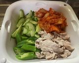 キムチビビン素麺作り方4写真