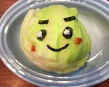 ミニチュア＊キャベツおにぎり作り方4写真