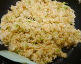 簡単リメイク！カニ炒飯　作り方3写真