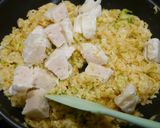 簡単リメイク！カニ炒飯　作り方4写真