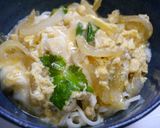 簡単!親子丼風うどん作り方5写真