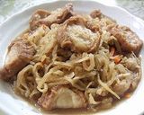 仙台麩(あぶら麩)と切干大根の煮物♪作り方5写真