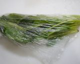 レンジで簡単！ほうれん草のごま和え風作り方1写真