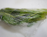 レンジで簡単！ほうれん草のごま和え風作り方1写真