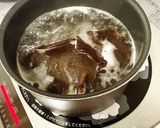 きくらげ満喫♪海苔佃煮でクリーミーパスタ作り方1写真
