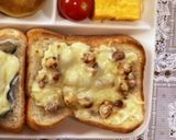 お家カフェ❁盛り付け案･トーストプレート作り方3写真