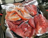 魚のアラで作るパエリア作り方1写真