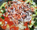 魚のアラで作るパエリア作り方11写真