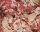青椒牛肉絲（牛肉のチンジャオロース）作り方3写真
