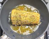 パセリ入りパン粉でカツオのフライ作り方5写真