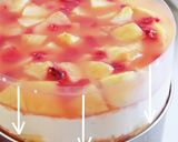 ピーチinピーチワインのレアチーズケーキ作り方31写真